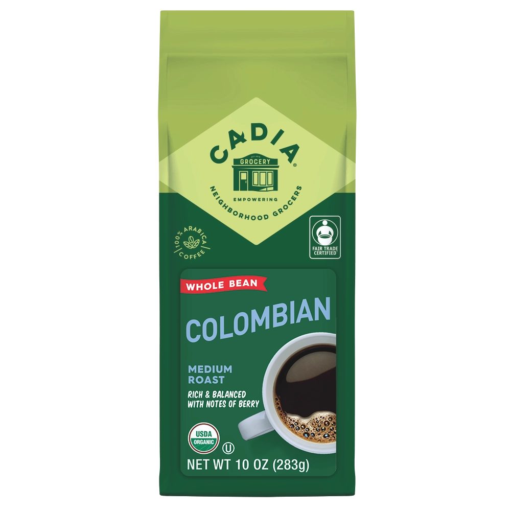 Organic Colombian whole bean